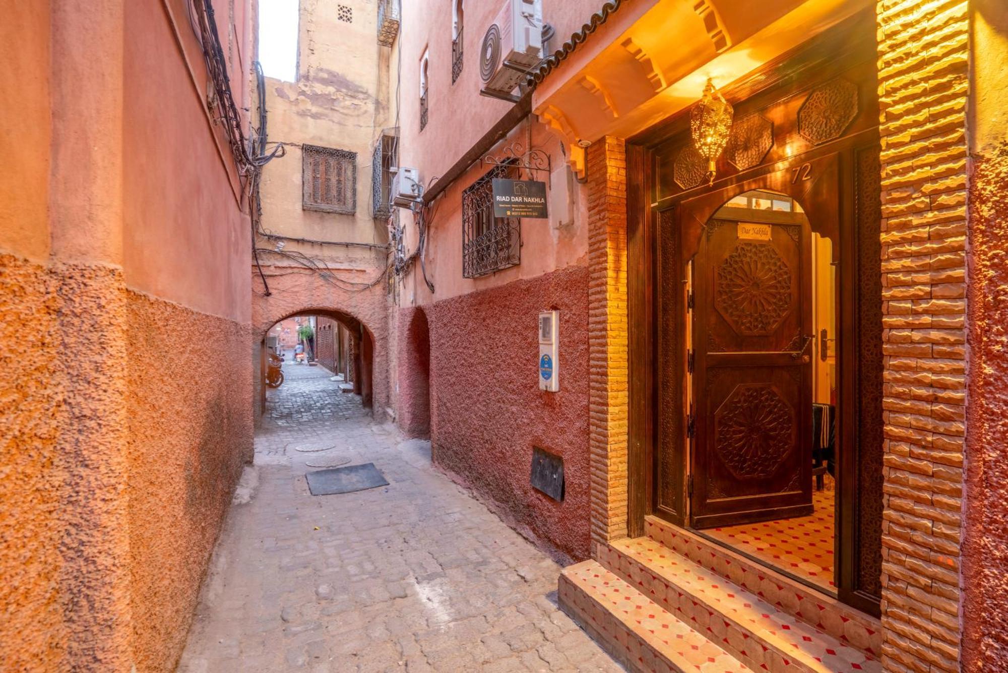 Riad Dar Ennakhla Marrakesh Exterior foto
