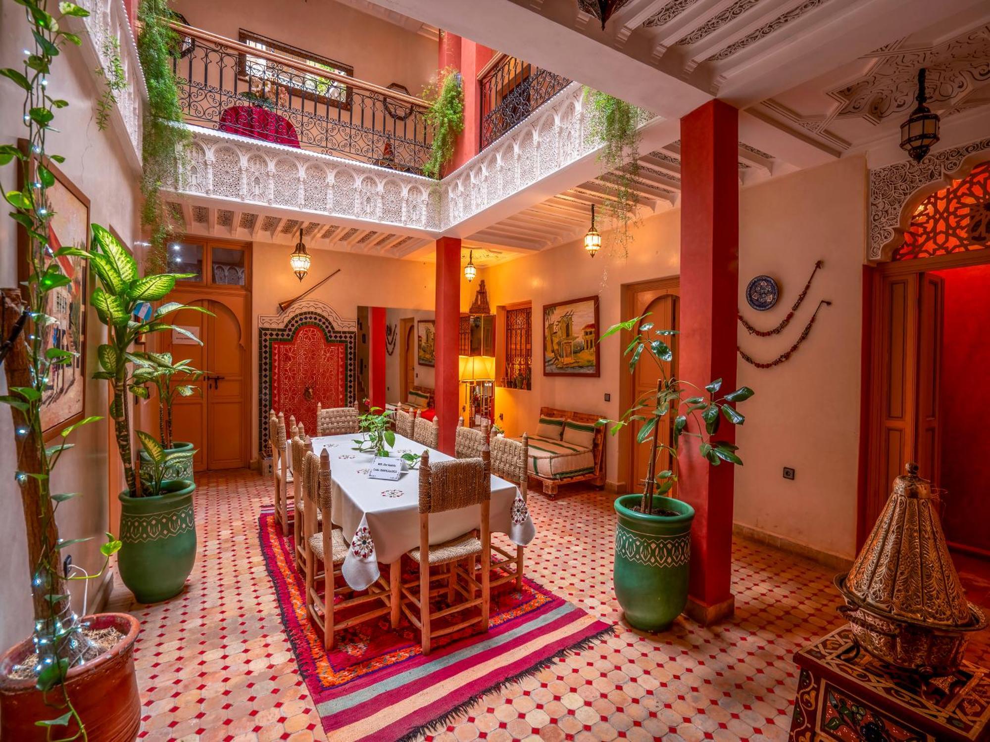 Riad Dar Ennakhla Marrakesh Exterior foto