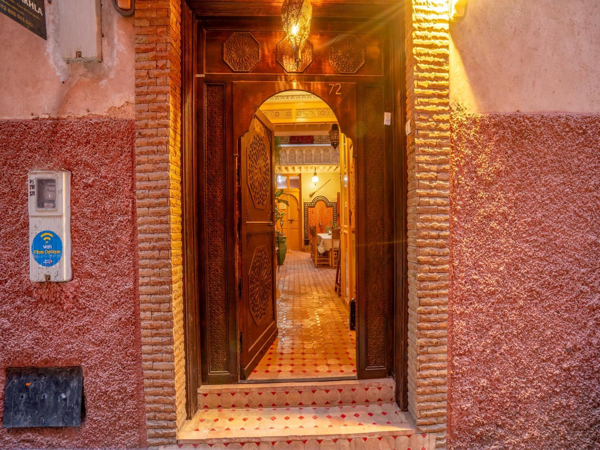 Riad Dar Ennakhla Marrakesh Exterior foto
