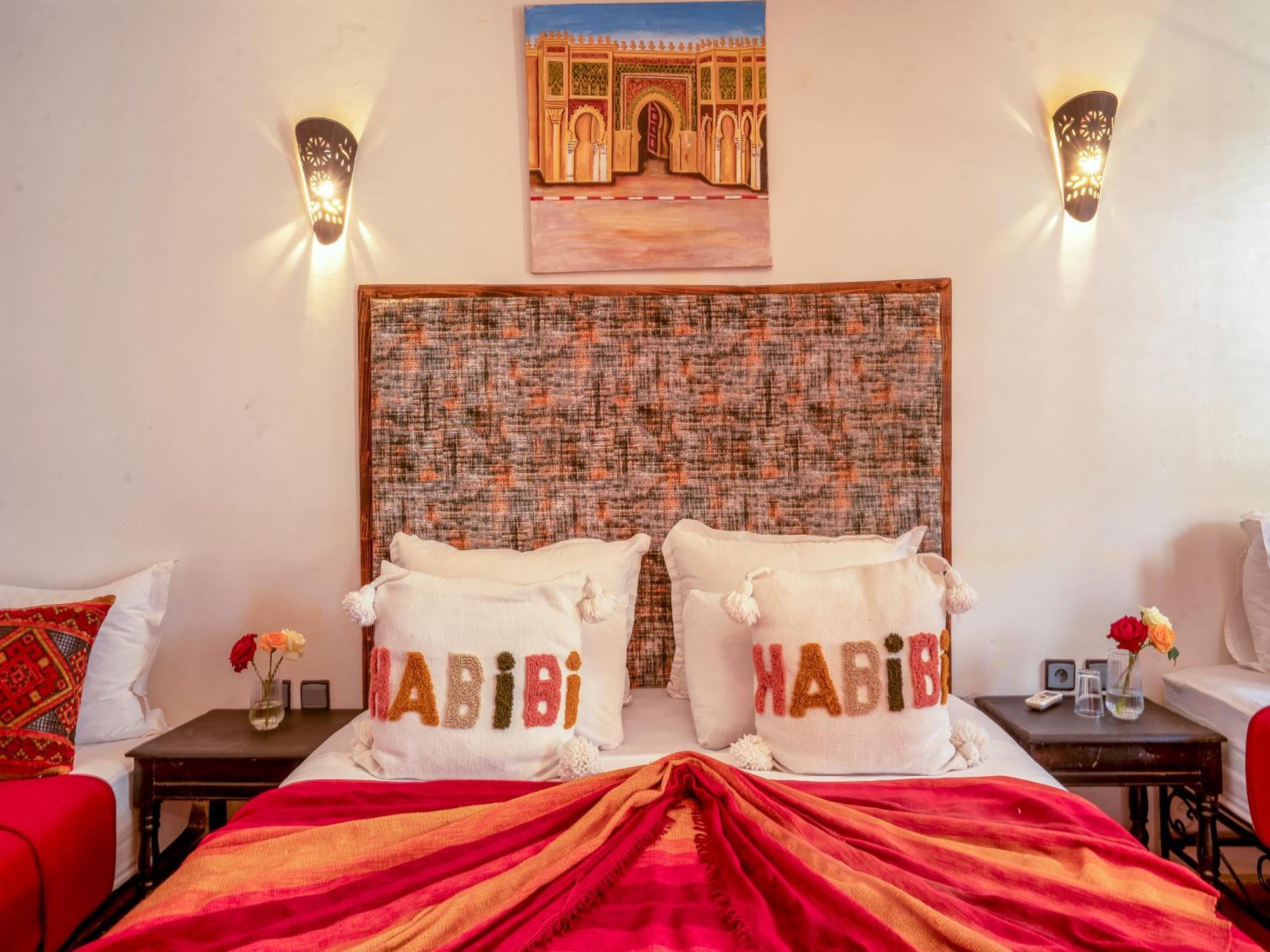 Riad Dar Ennakhla Marrakesh Exterior foto