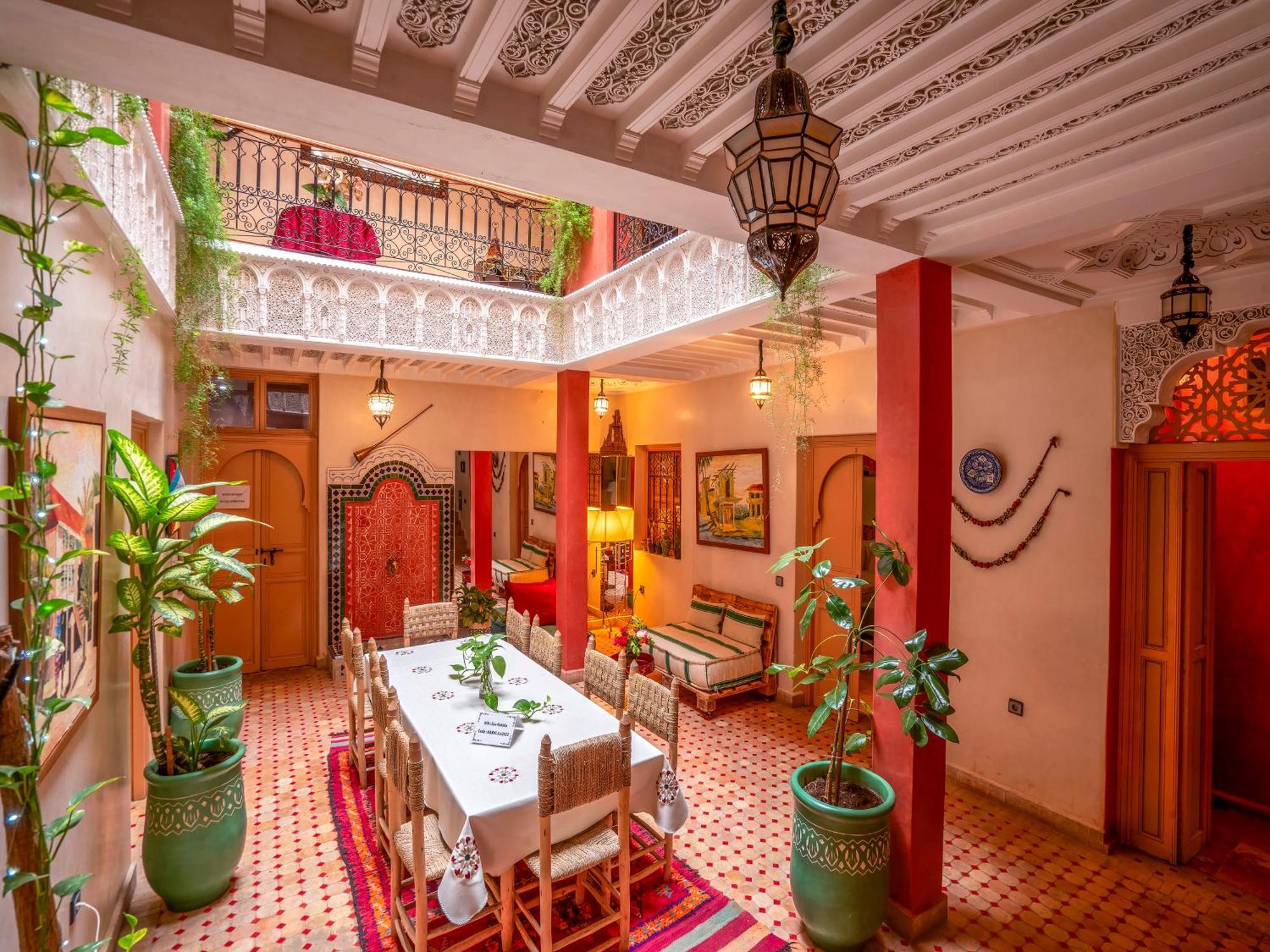 Riad Dar Ennakhla Marrakesh Exterior foto