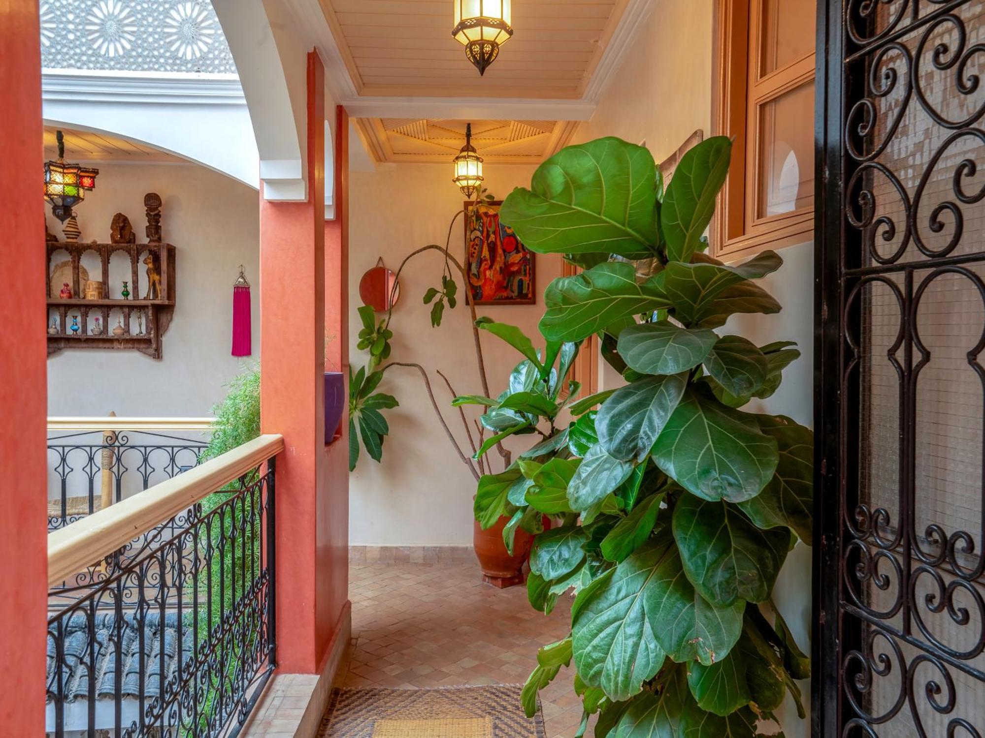 Riad Dar Ennakhla Marrakesh Exterior foto