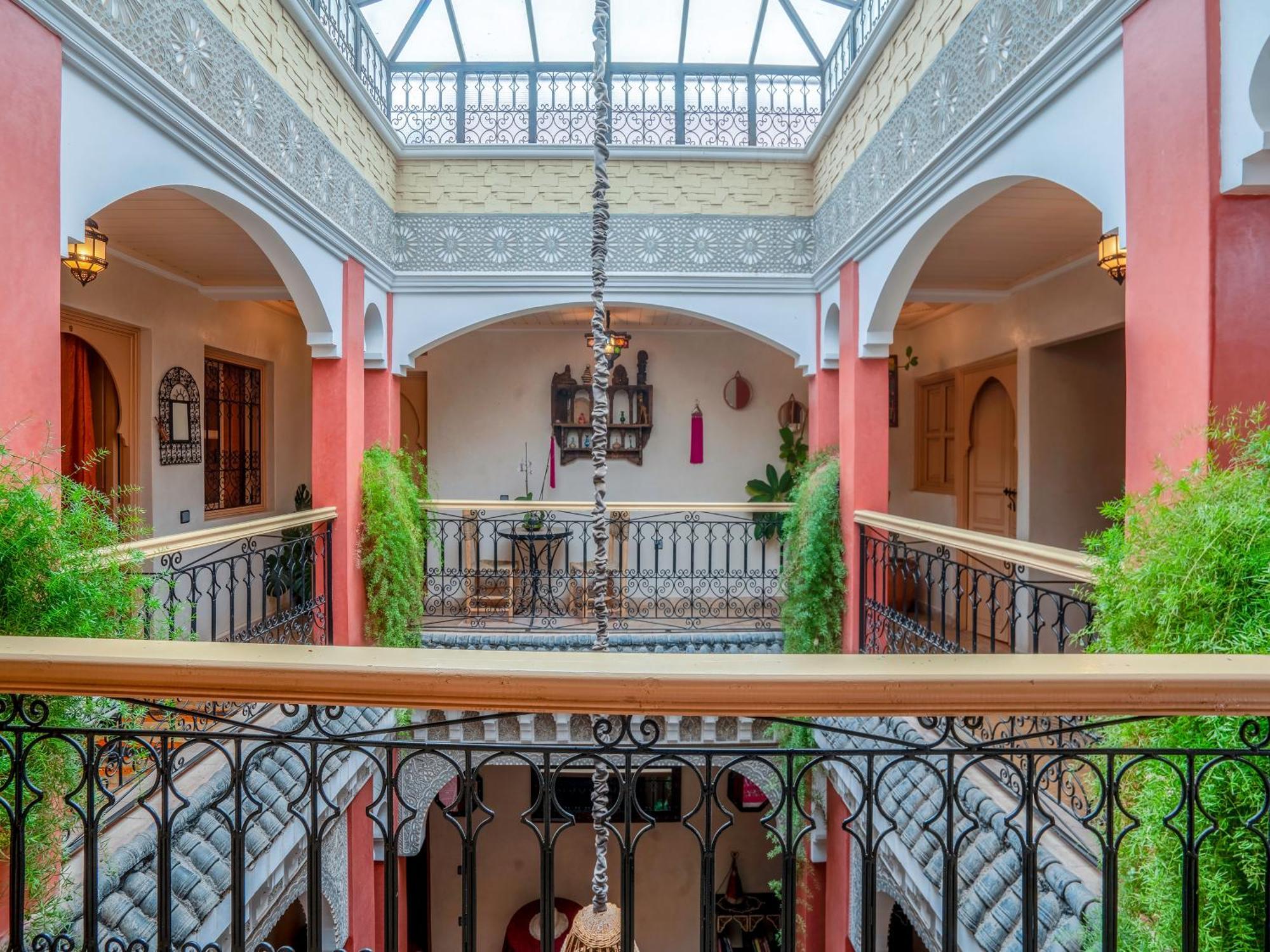 Riad Dar Ennakhla Marrakesh Exterior foto