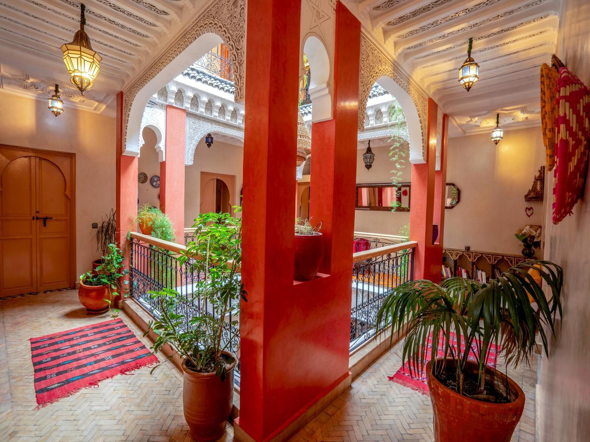 Riad Dar Ennakhla Marrakesh Exterior foto