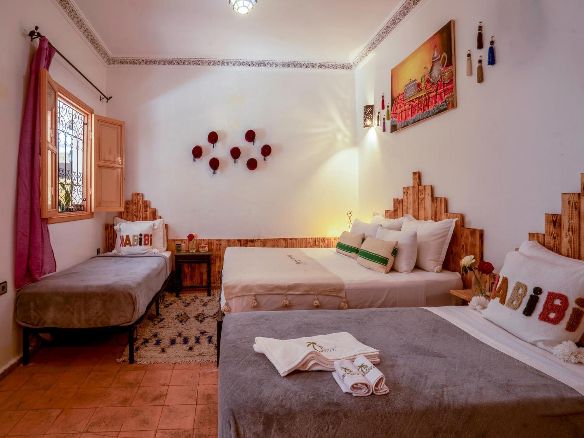 Riad Dar Ennakhla Marrakesh Exterior foto