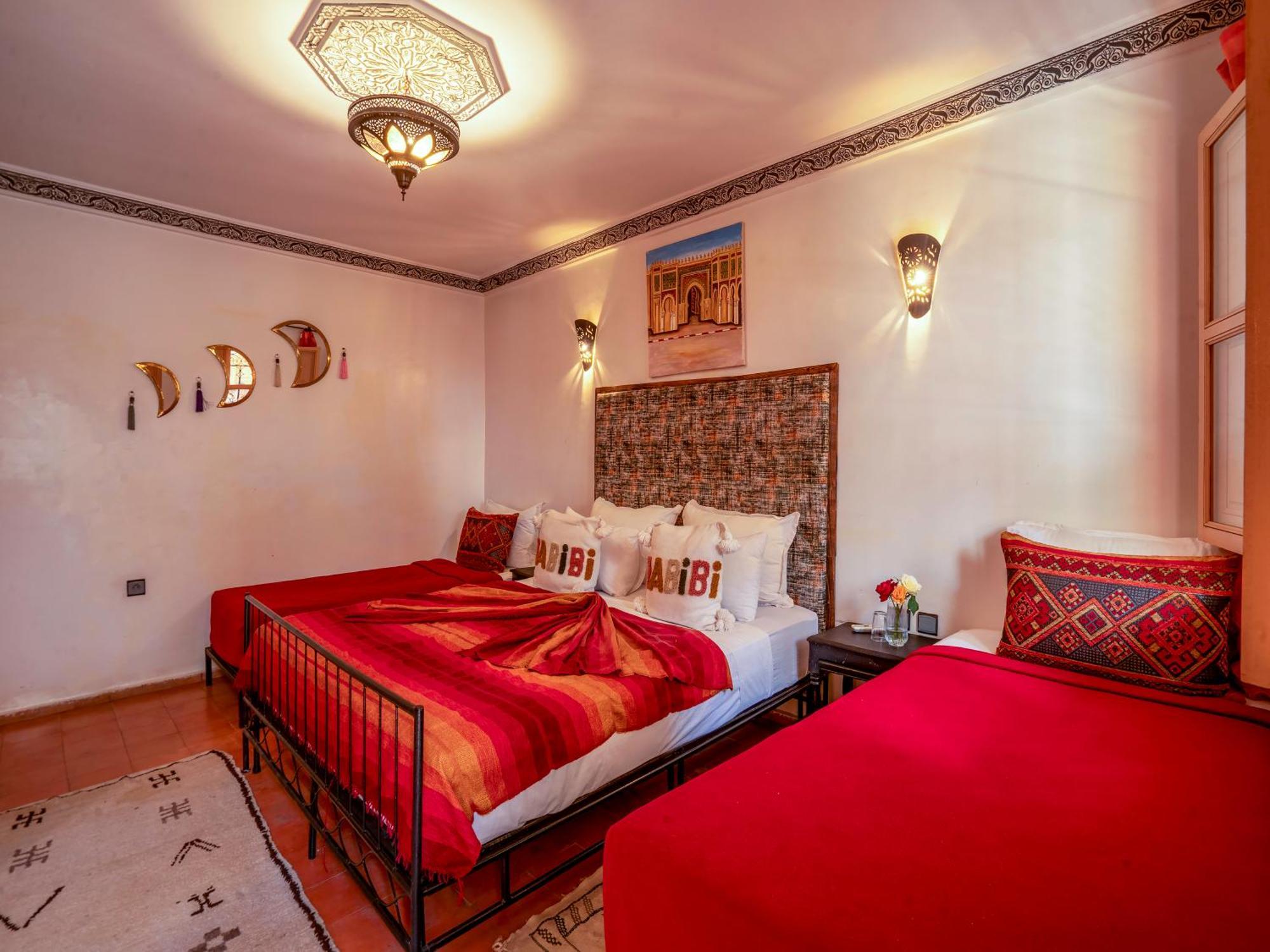 Riad Dar Ennakhla Marrakesh Exterior foto