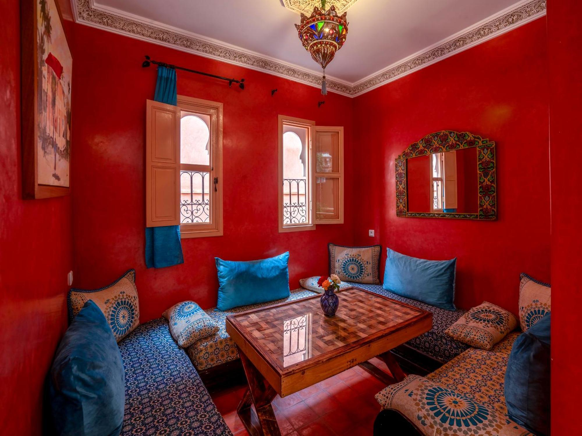 Riad Dar Ennakhla Marrakesh Exterior foto