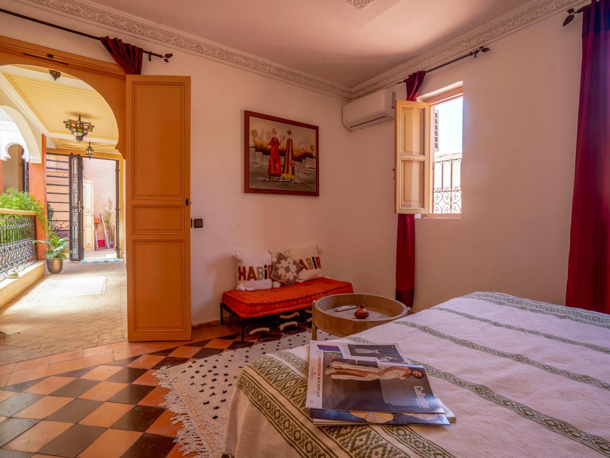 Riad Dar Ennakhla Marrakesh Exterior foto