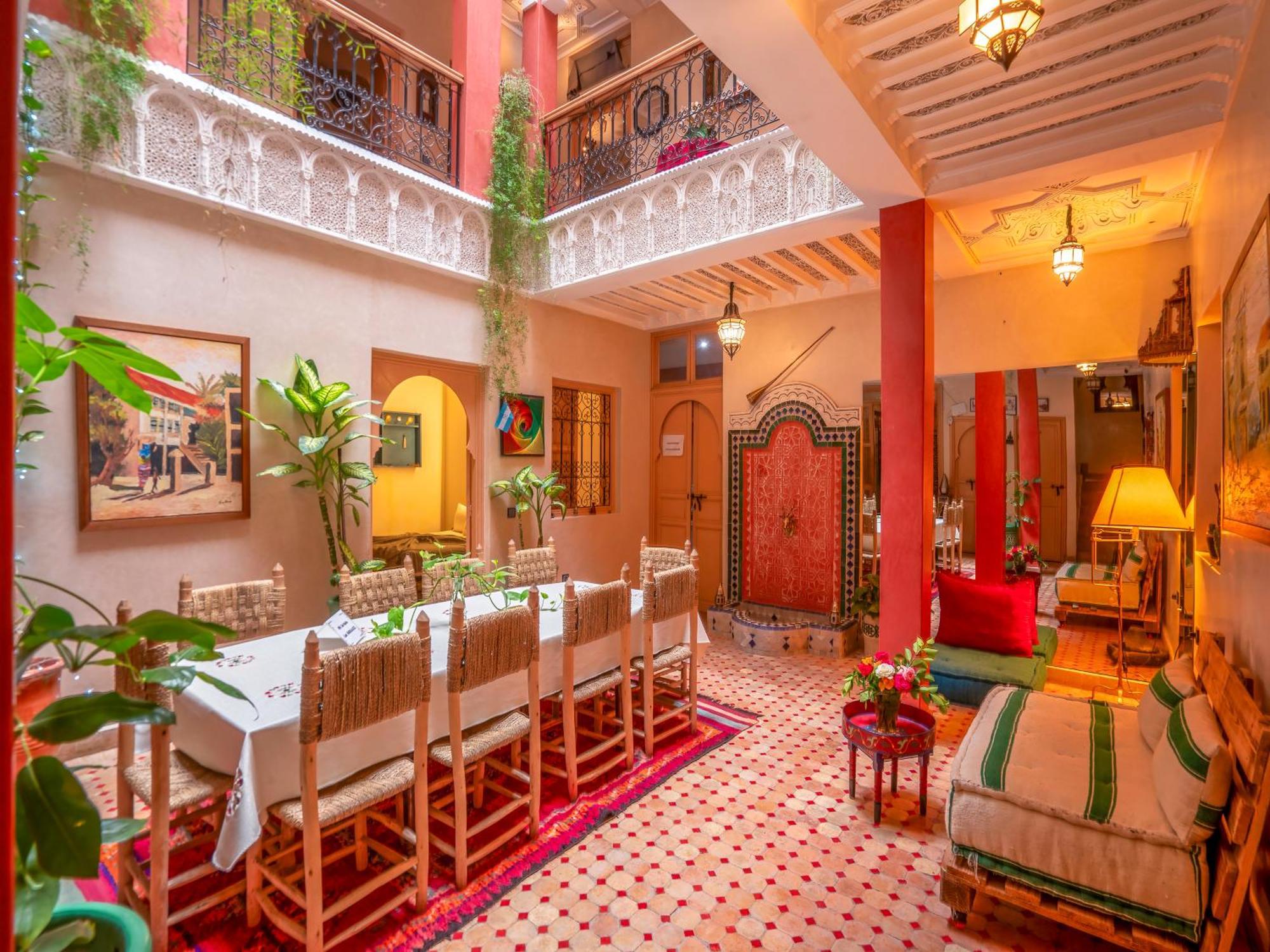 Riad Dar Ennakhla Marrakesh Exterior foto