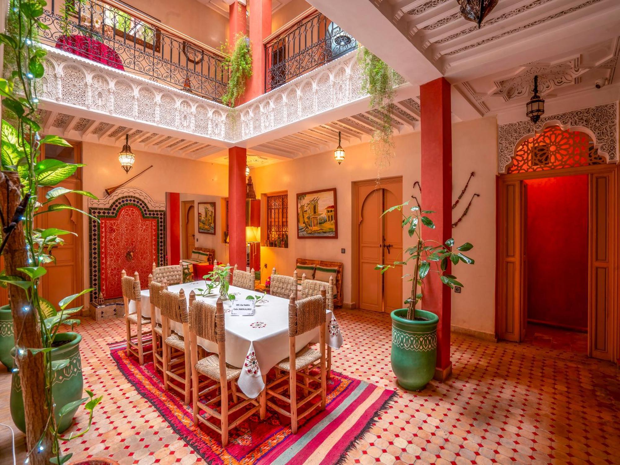 Riad Dar Ennakhla Marrakesh Exterior foto