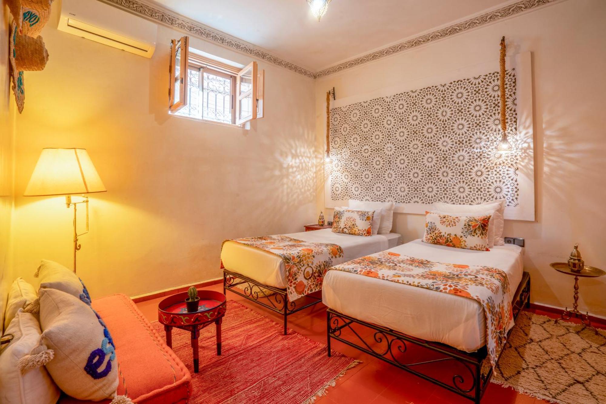Riad Dar Ennakhla Marrakesh Exterior foto